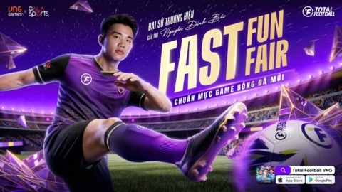 VNGGAMES SẼ PHÁT HÀNH SIÊU PHẨM TOTAL FOOTBALL VNG TẠI ĐÔNG NAM Á VÀO NGÀY 22.04